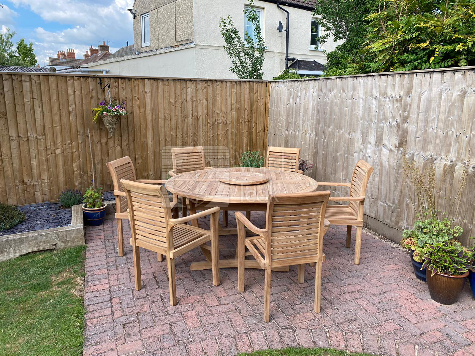 Table Set 6 Wiltshire Teak